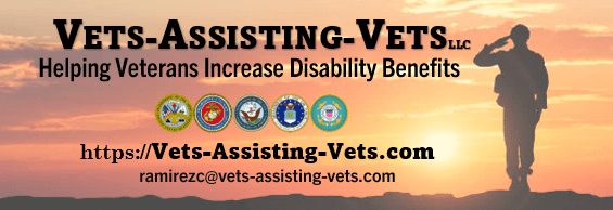 A picture of the logo for assisting vets.